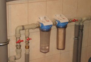 Установка проточного фильтра для воды в Люберцах
